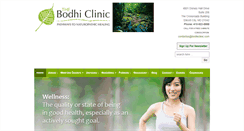 Desktop Screenshot of bodhiclinic.com